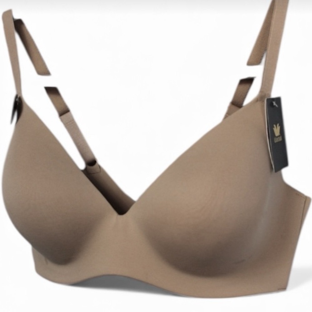 Seamless Tan Bra Wacoal size 34D
